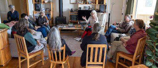 A circle for sharing permaculture ideas